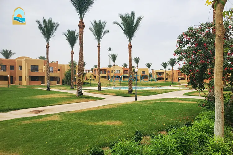 apartment for rent with big terrace and garden in stella Makadi Bay - Hurghada