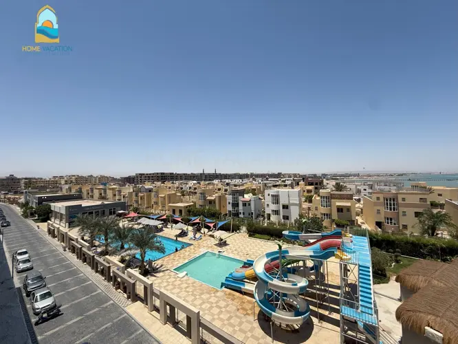  Hurghada Apartment for Sale: Sea & Aqua Park Views, Fanadir Compound, El Ahyaa, Hurghada
