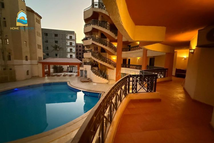 Gemütliches Ein-Zimmer-Apartment zum Verkauf in El Kawther, Hurghada