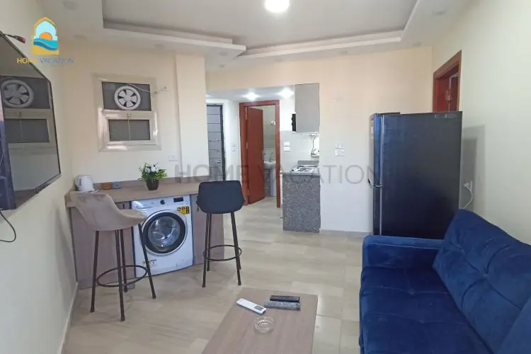 Cozy One-bedroom Furnished Apartment for Rent in Mamsha Promenade, Hurghada